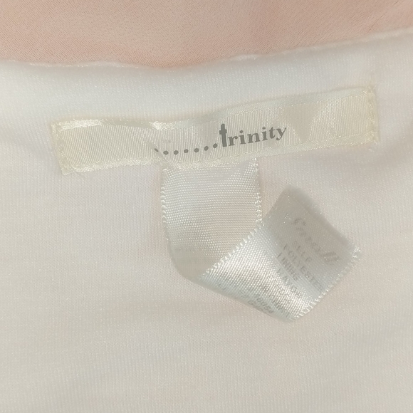 Trinity sequines White Jacket 3/4 Sleeve sz small - Picture 6 of 10